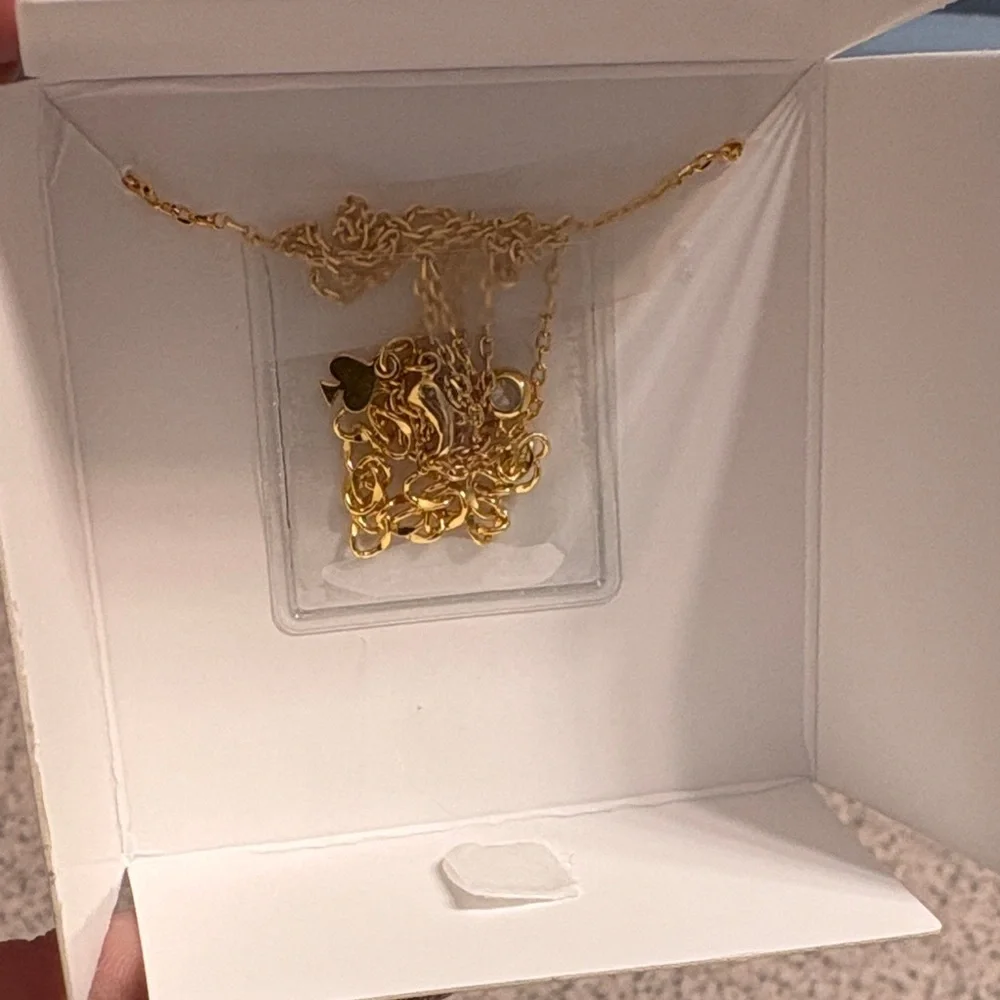 Kate Spade Gold 'A' Pendant Necklace